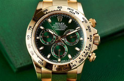 rolex daytona grün gold|Rolex daytona 116508 price.